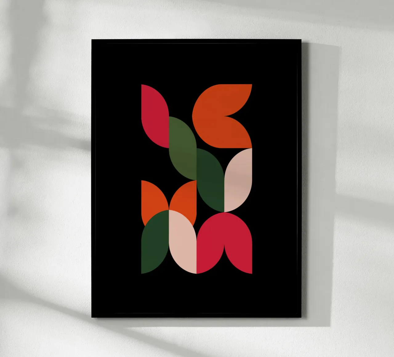 Leaf Cascade poster da Dream Print Designs