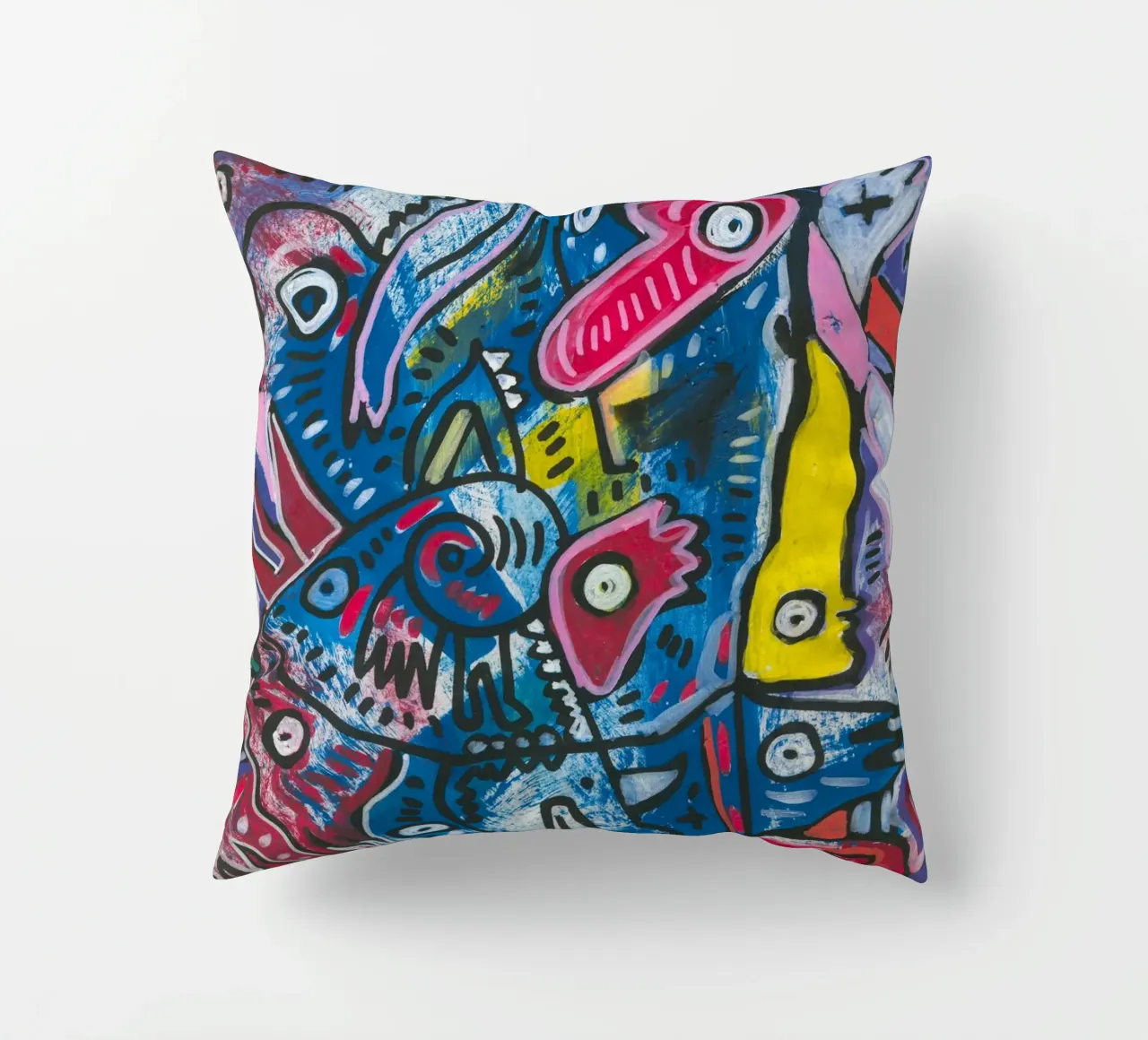 Graffiti Cool Mystic Creatures cuscino da Signorino