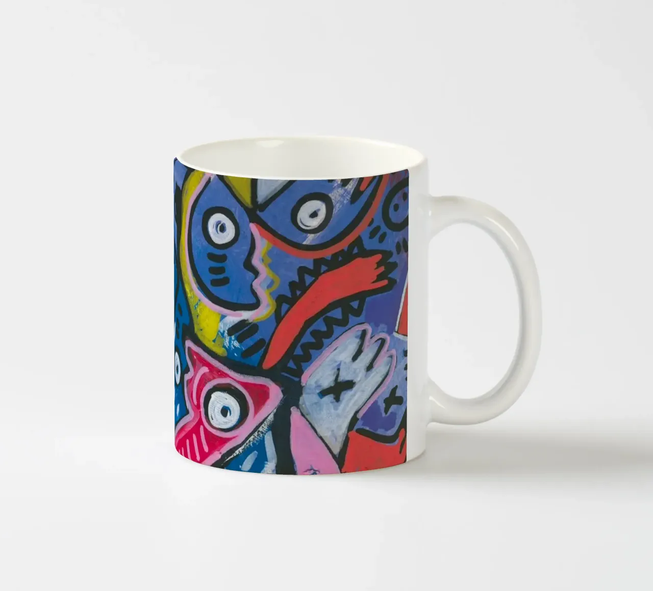 Graffiti Cool Mystic Creatures tazza in ceramica da Signorino