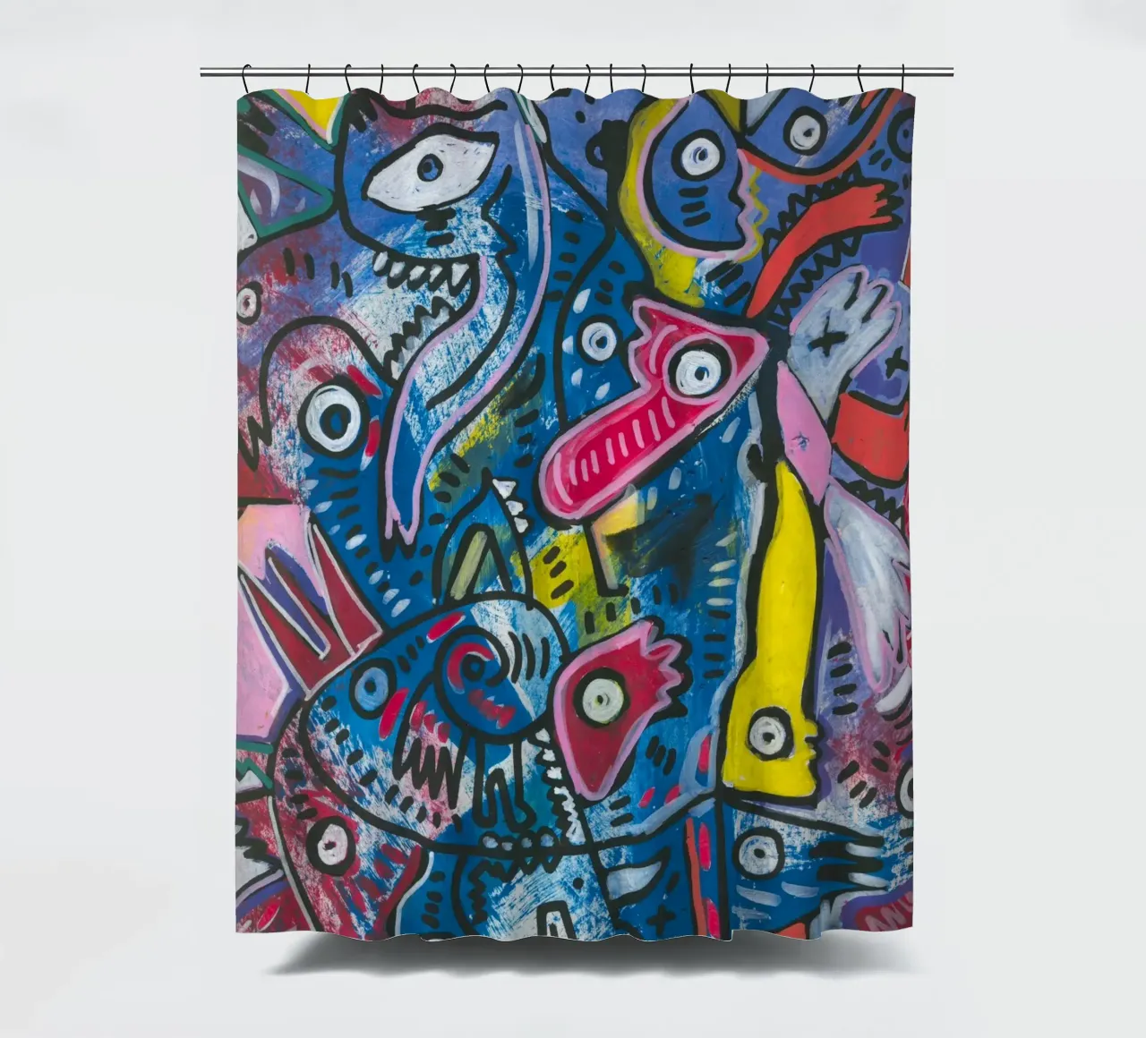 Graffiti Cool Mystic Creatures tenda da doccia da Signorino