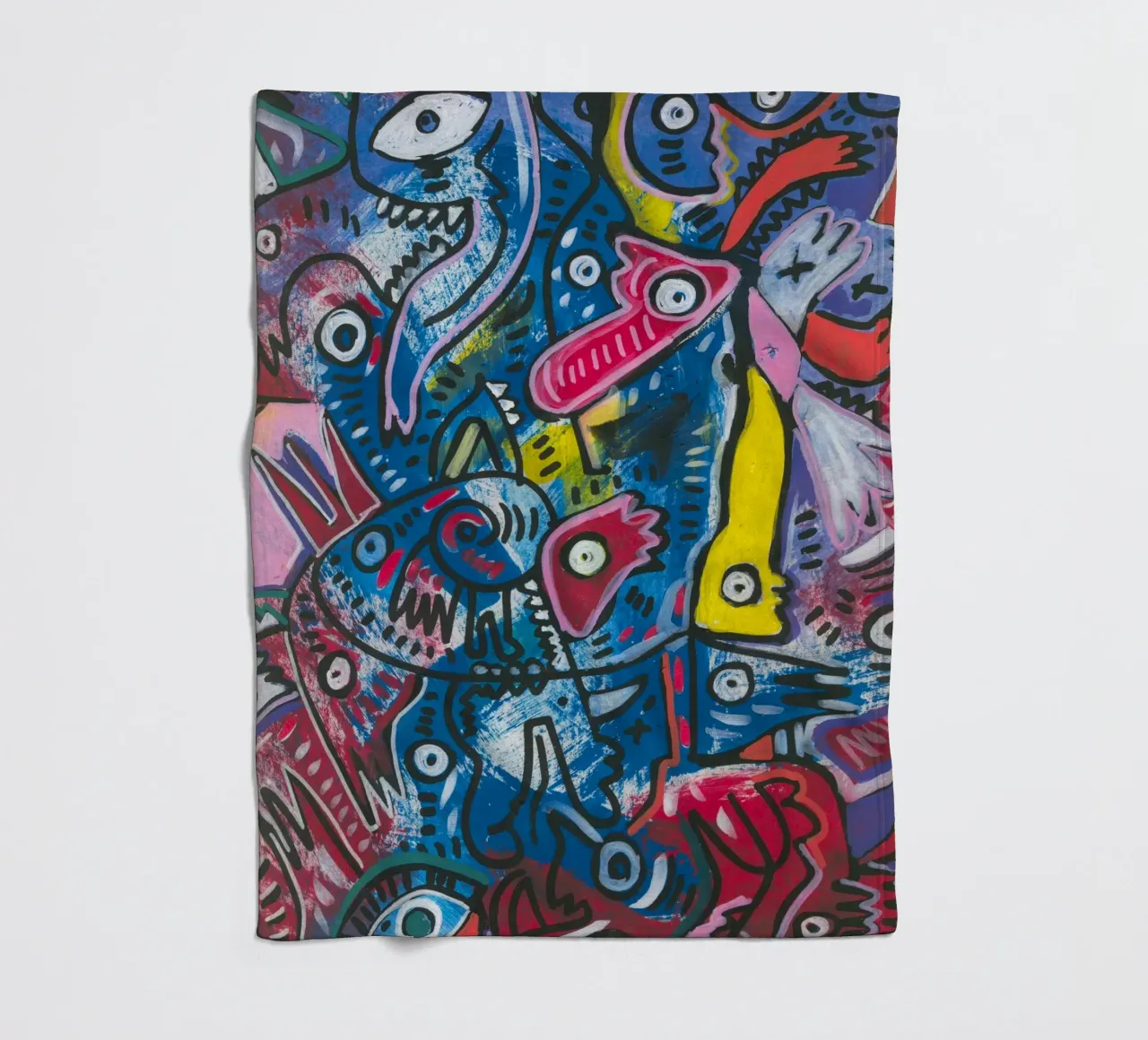 Graffiti Cool Mystic Creatures coperta in pile da Signorino