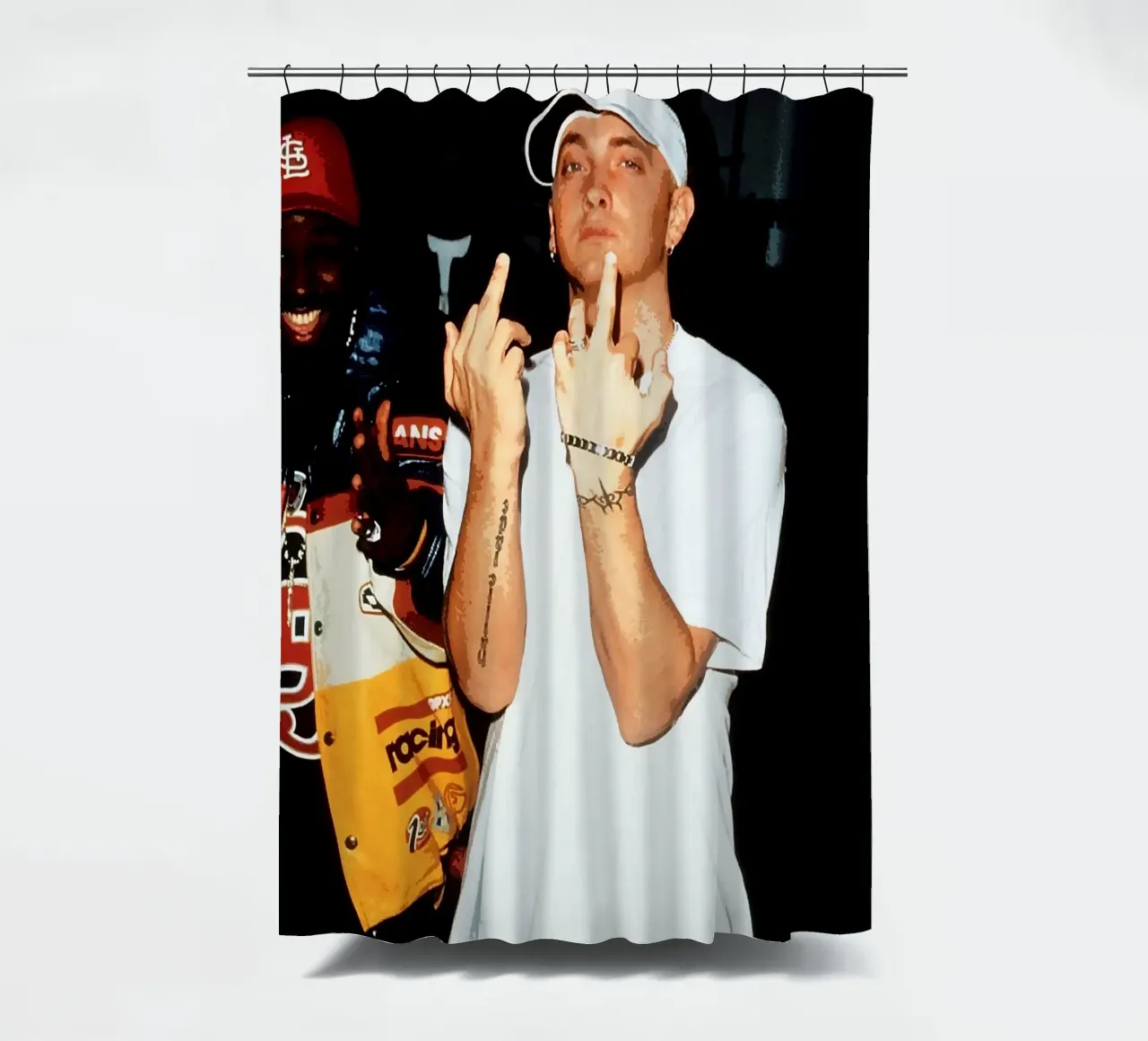 Eminem shower curtain by vanhesling