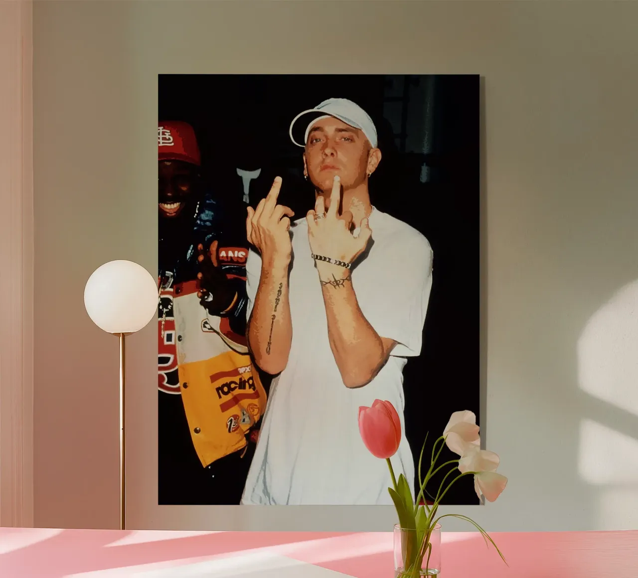 Eminem acrylic glass by vanhesling