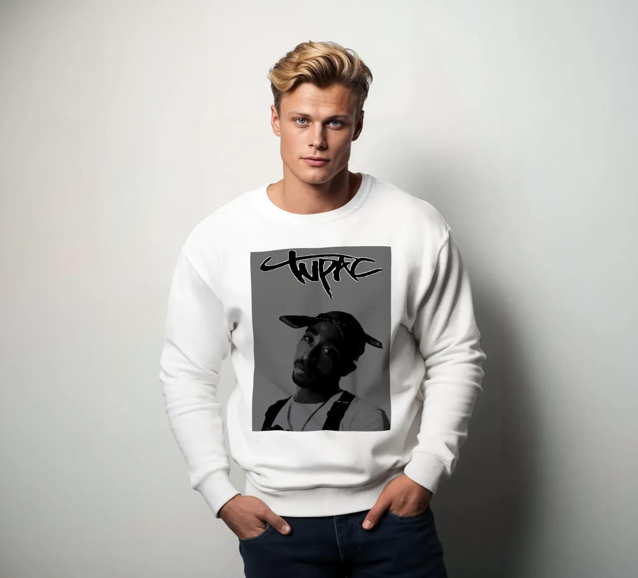 Tupac Shakur felpa da vanhesling