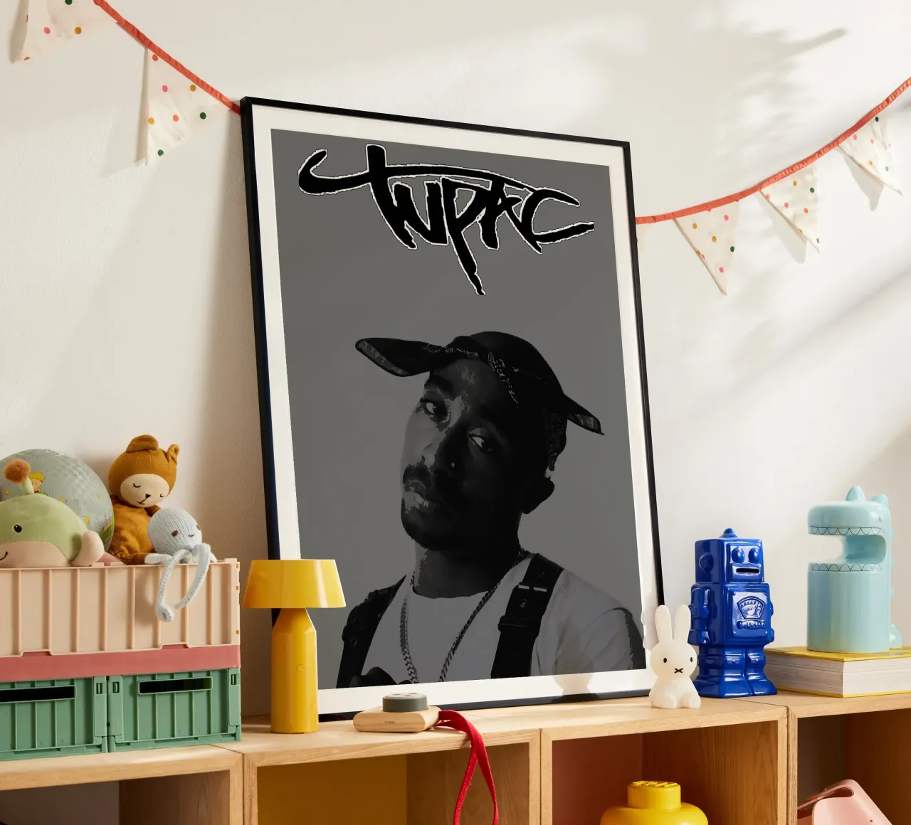 Tupac Shakur poster by vanhesling
