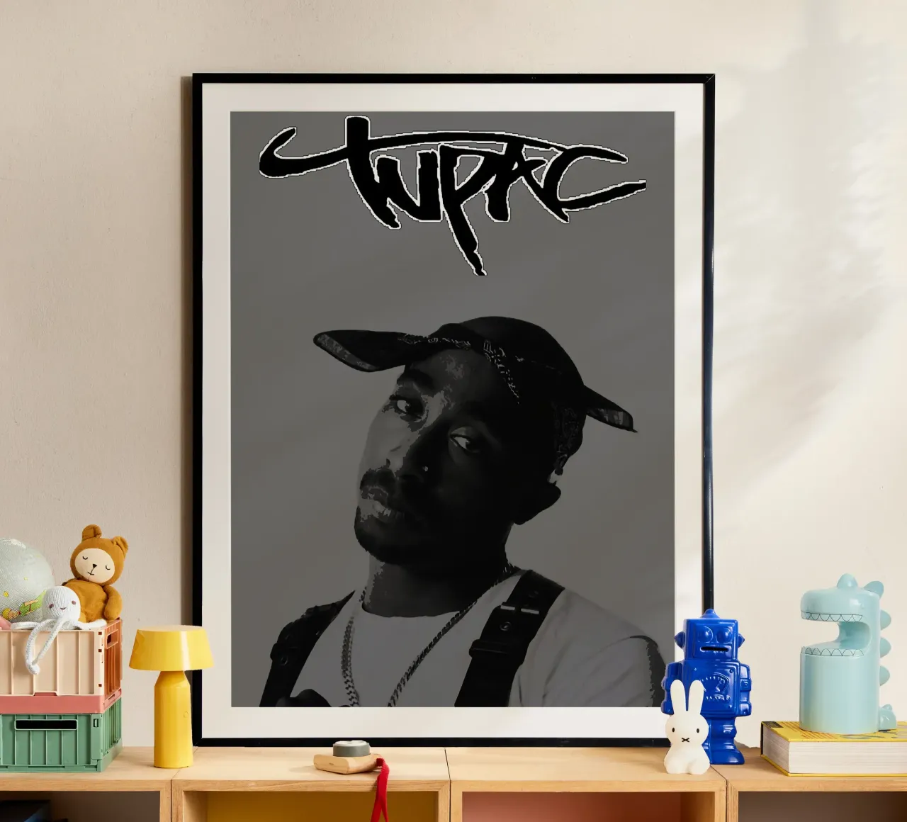 Tupac Shakur poster by vanhesling