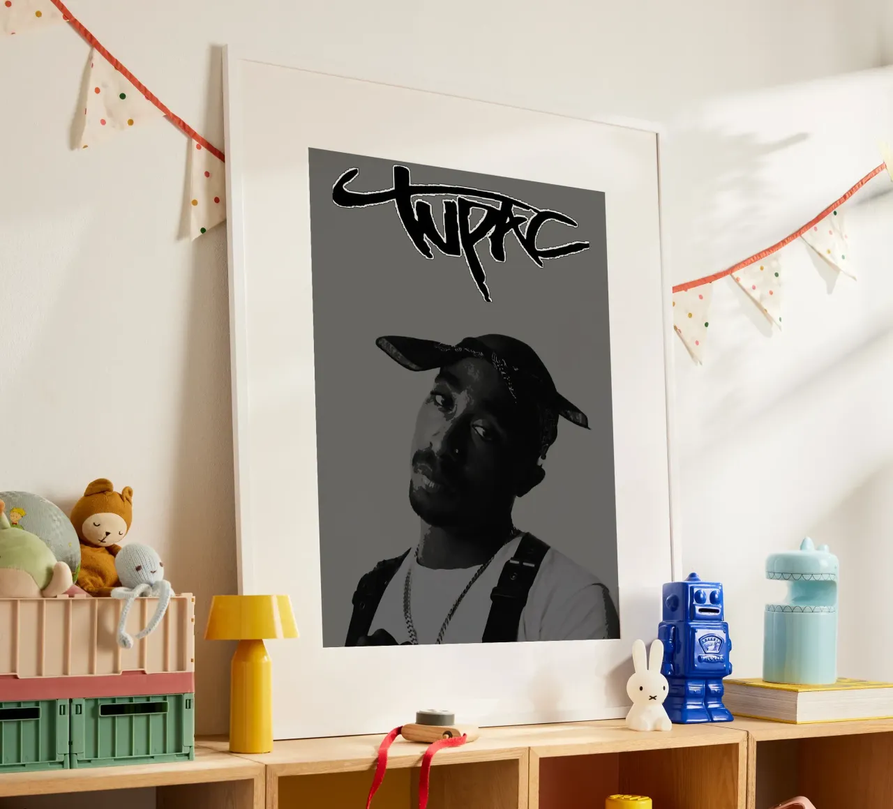 Tupac Shakur poster by vanhesling