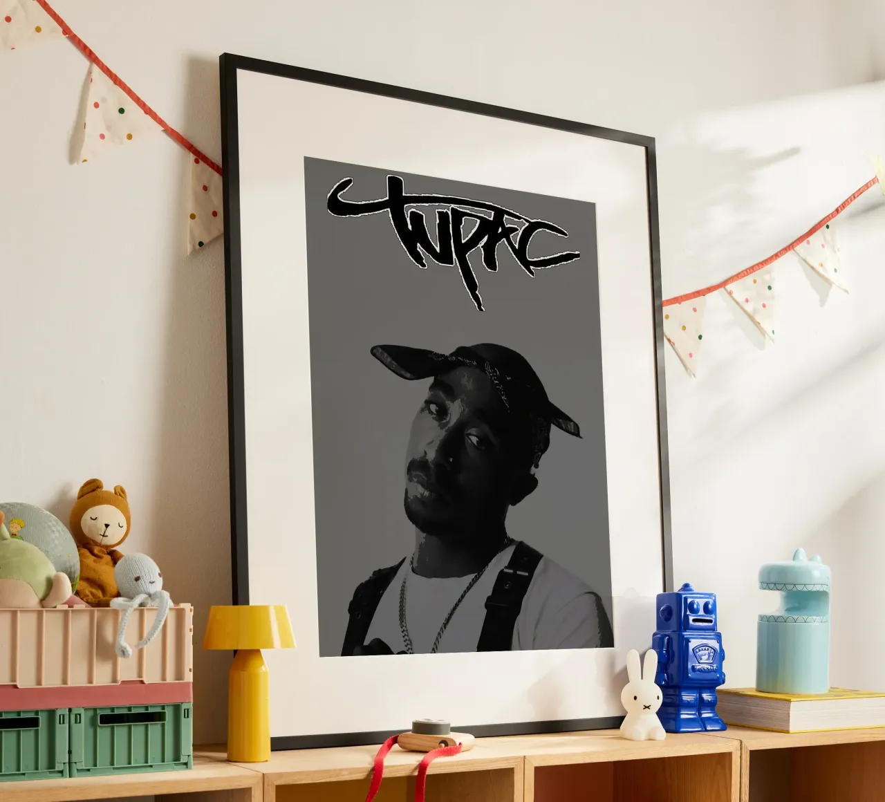 Tupac Shakur poster by vanhesling
