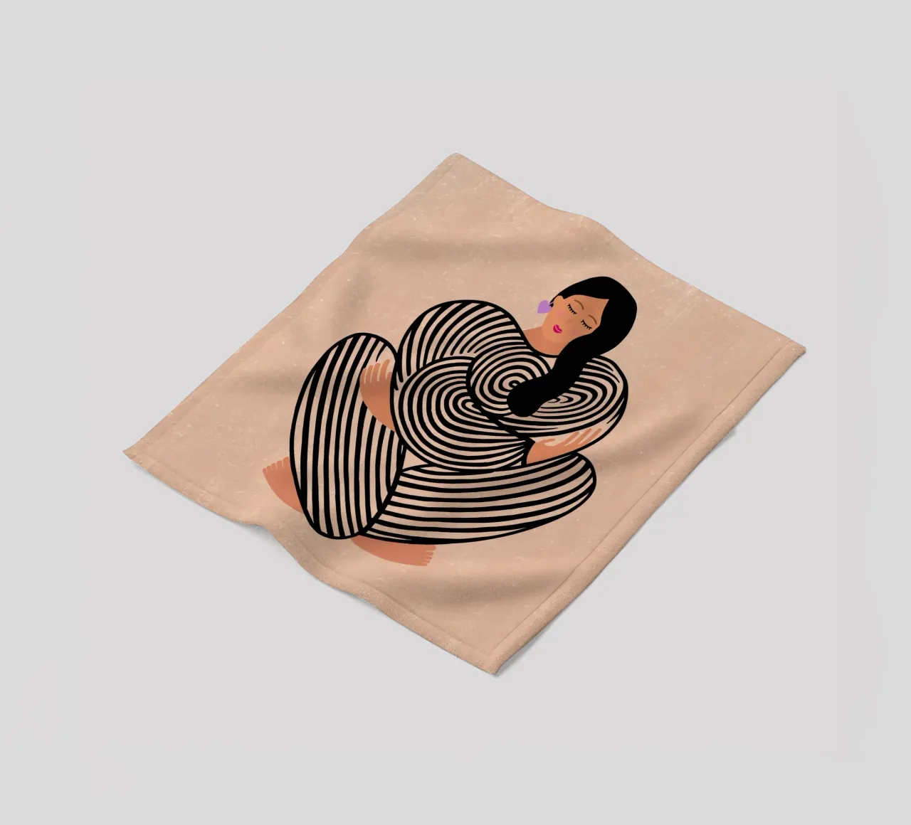 Selflove coperta in pile da datemyart