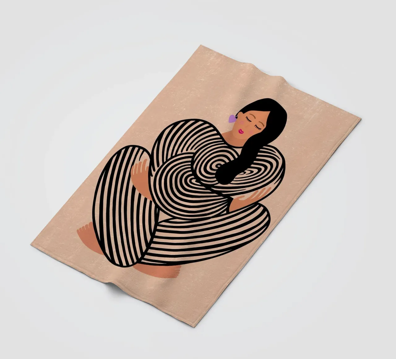 Selflove coperta in pile da datemyart