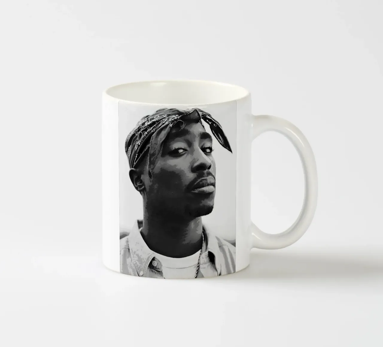 Tupac Shakur tazza in ceramica da vanhesling