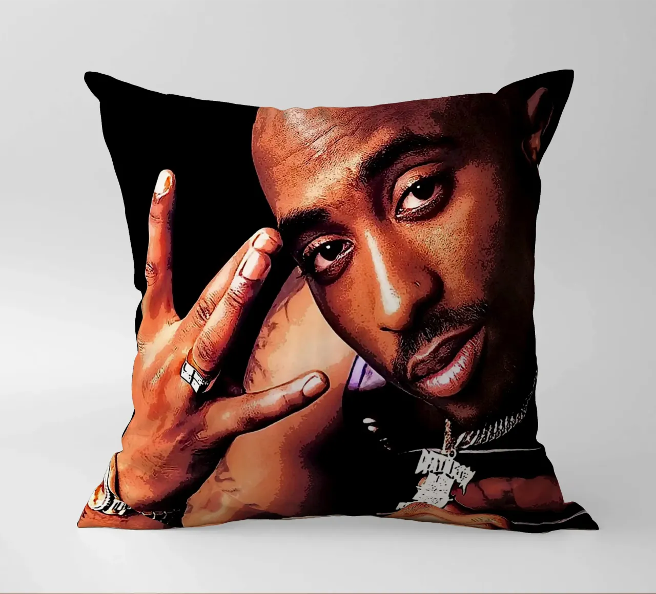 Tupac Shakur cuscino da vanhesling