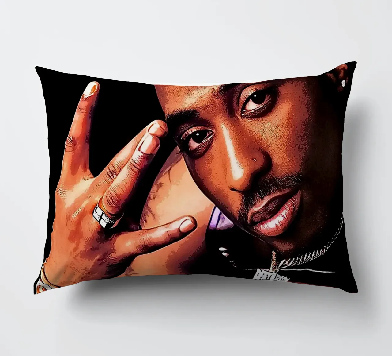 Tupac Shakur cuscino da vanhesling