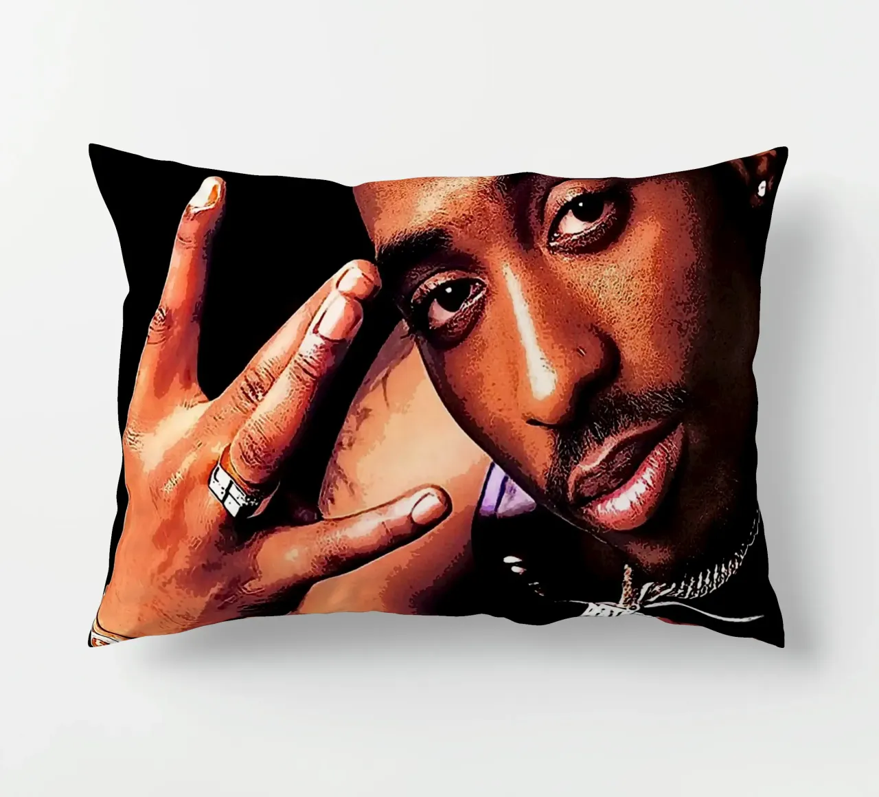 Tupac Shakur cuscino da vanhesling