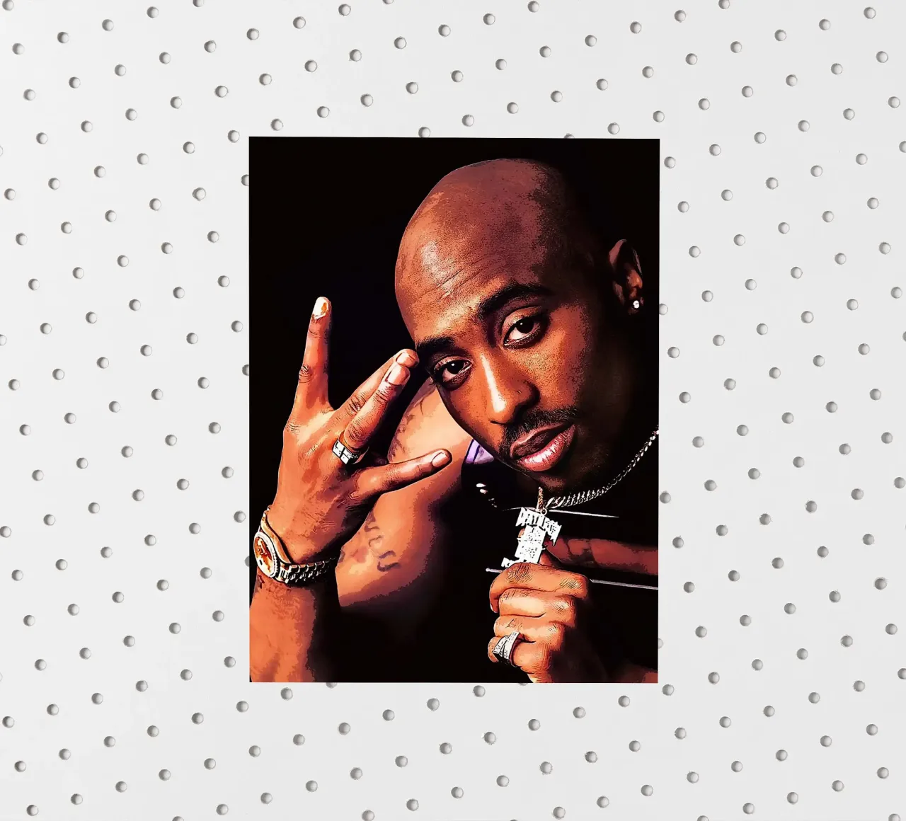 Tupac Shakur sticker by vanhesling