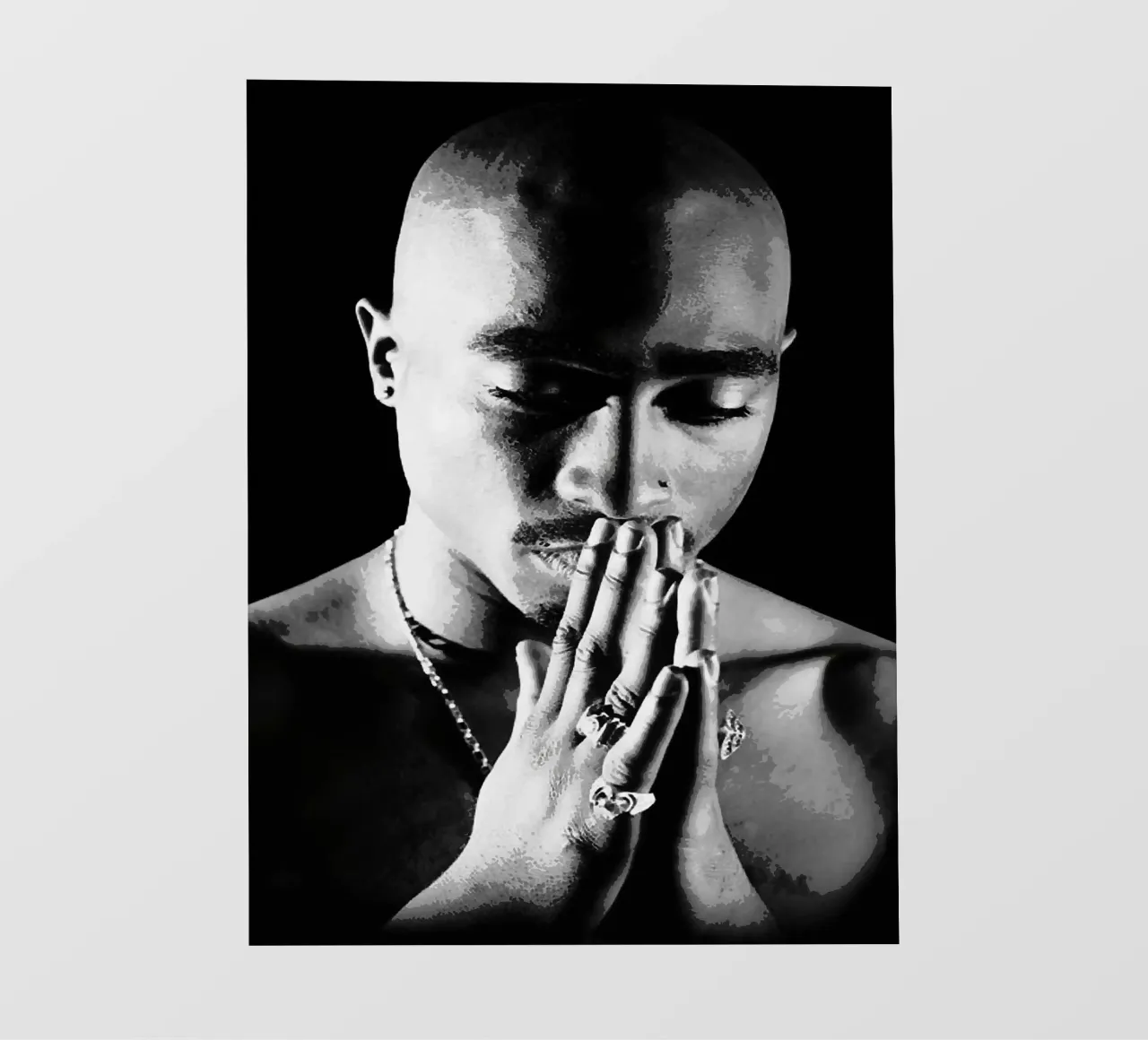 Tupac Shakur photo wallpaper by vanhesling