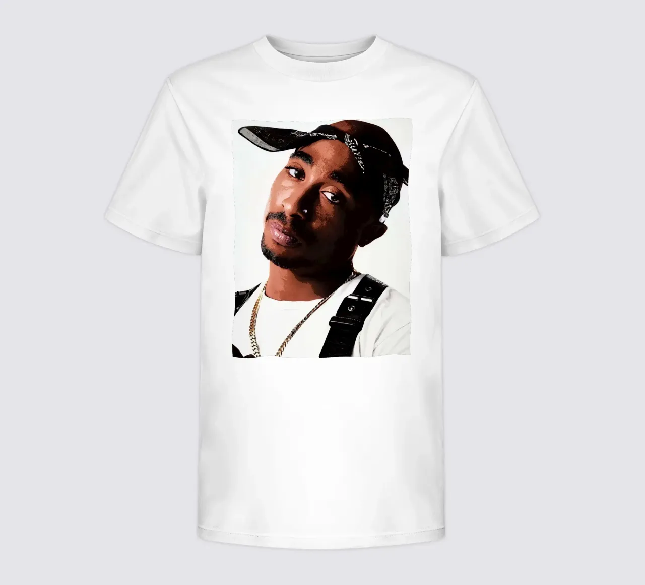 Tupac Shakur kids t-shirt by vanhesling