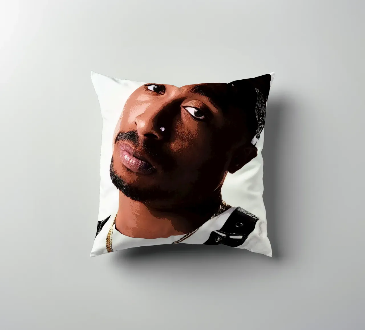 Tupac Shakur cuscino da vanhesling
