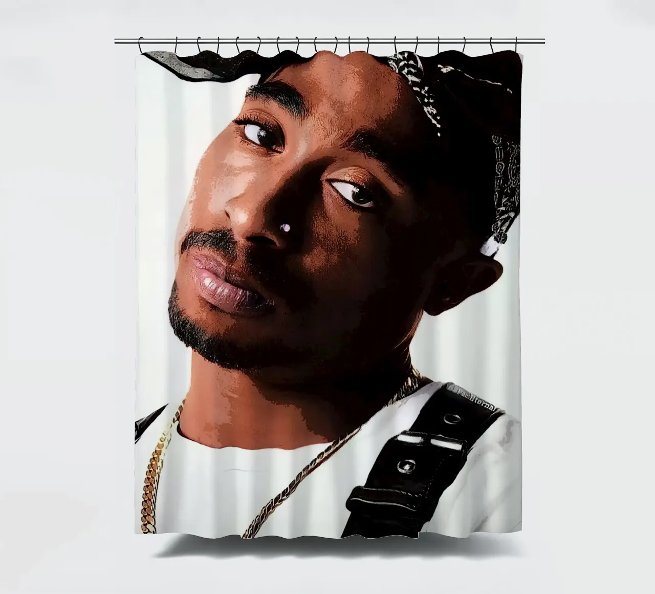 Tupac Shakur tenda da doccia da vanhesling
