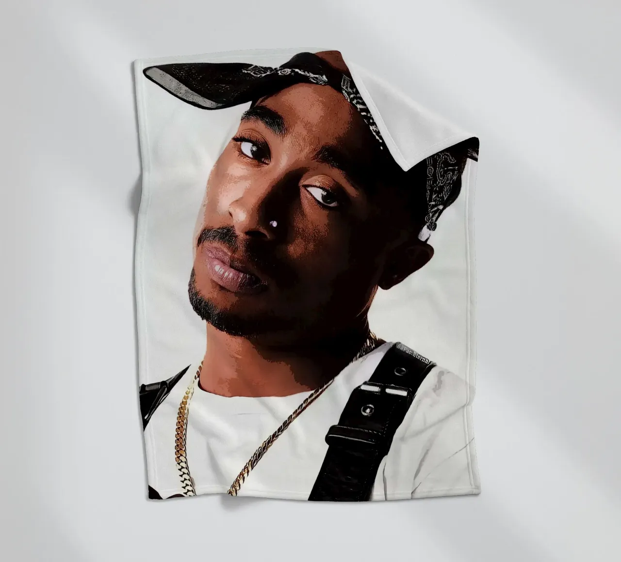 Tupac Shakur coperta in pile da vanhesling