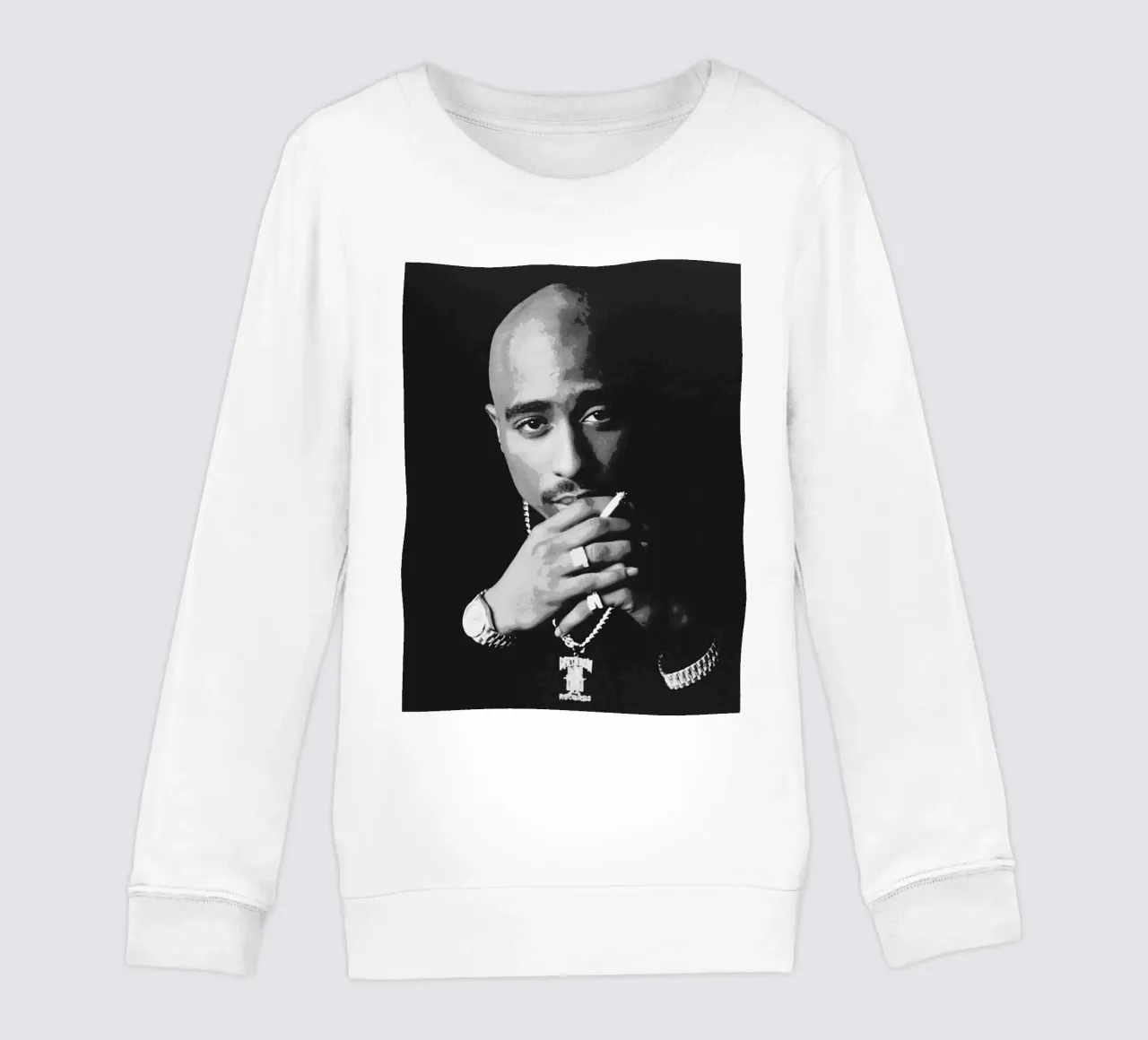 Tupac Shakur felpa bambino da vanhesling