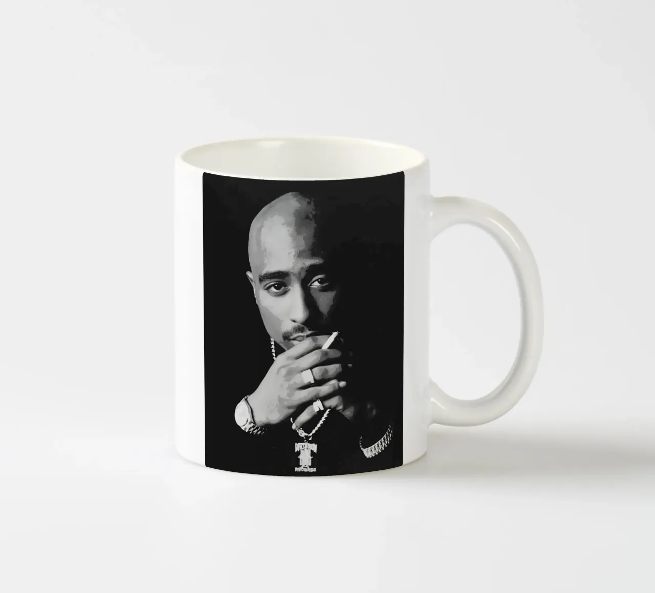 Tupac Shakur tazza in ceramica da vanhesling