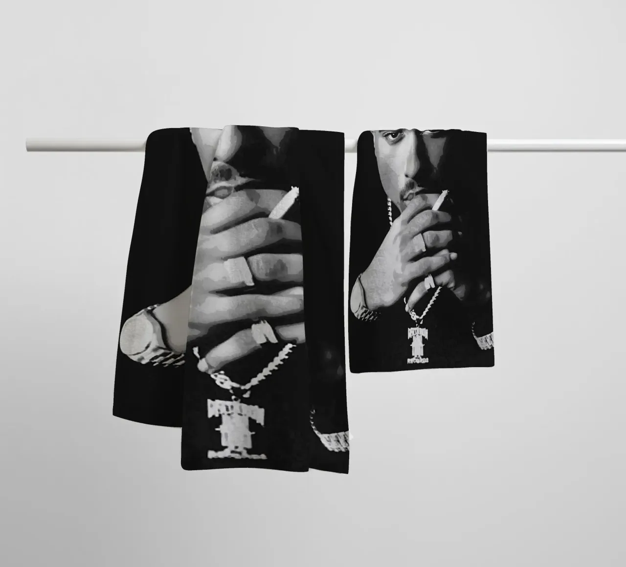 Tupac Shakur asciugamano da bagno da vanhesling