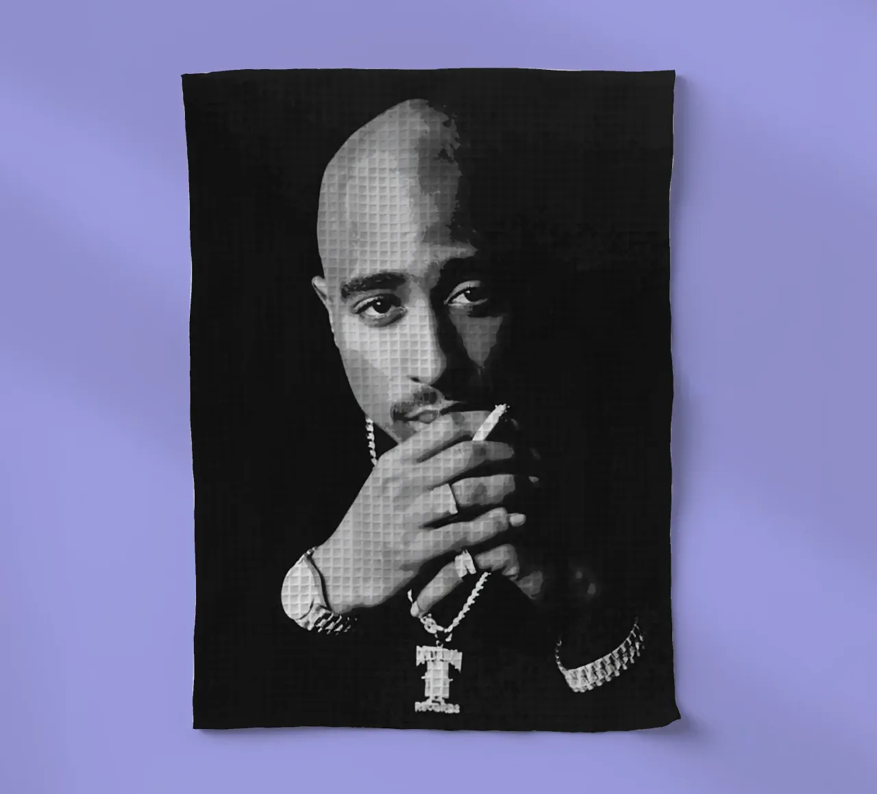 Tupac Shakur canovaccio da cucina da vanhesling