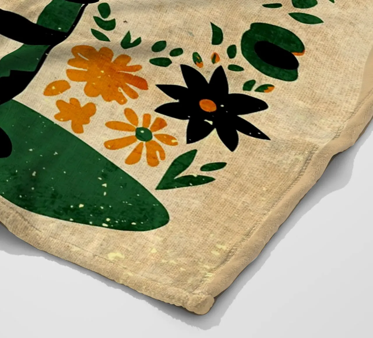 Bouquet di fiori Ava coperta in pile da Modern Geometry