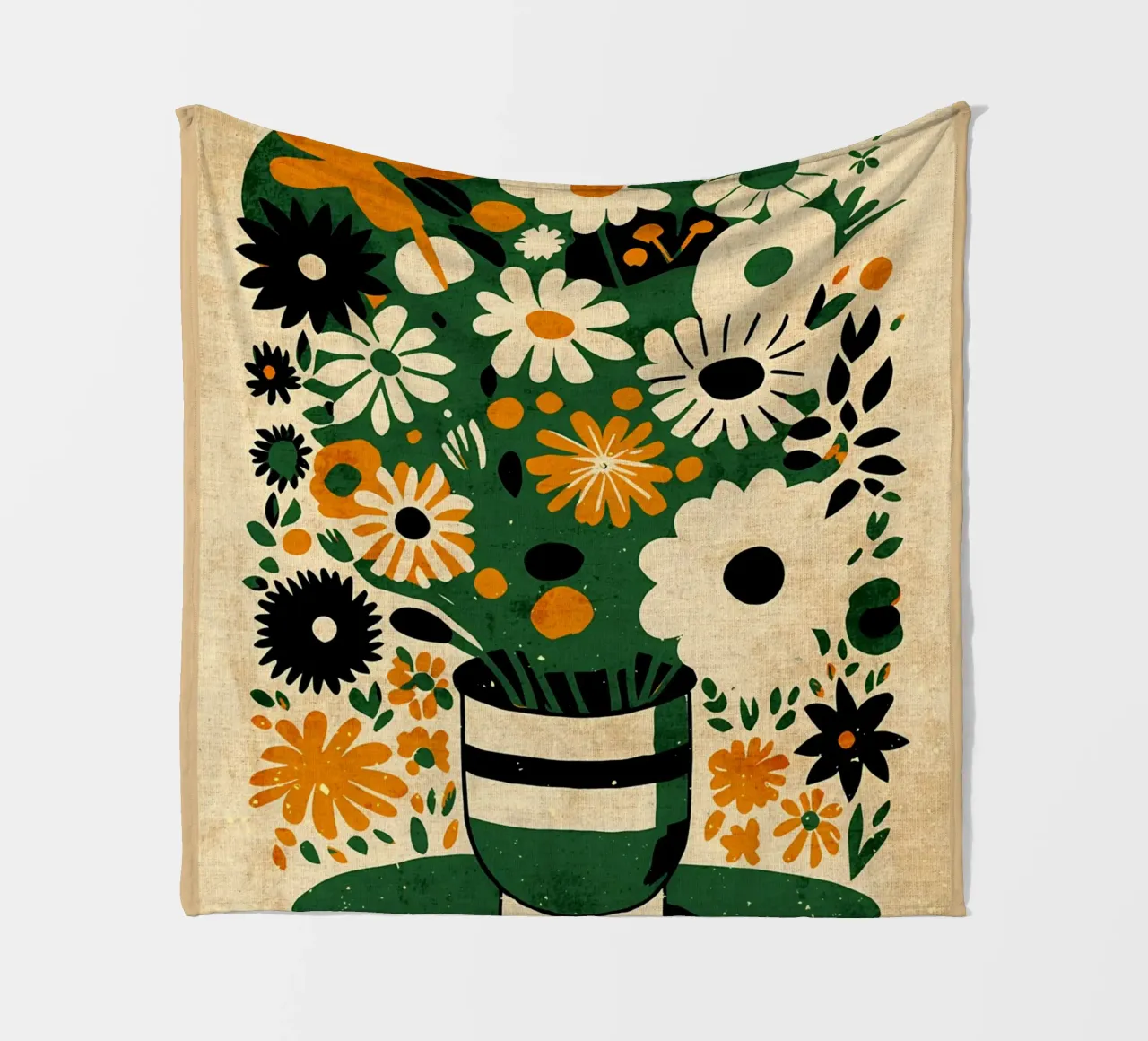 Bouquet di fiori Ava coperta in pile da Modern Geometry
