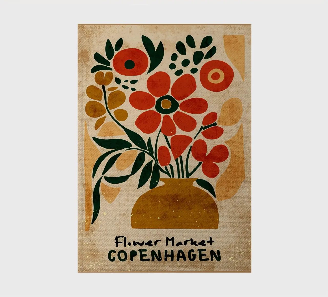 Mercato dei fiori di Copenaghen diario da Modern Geometry