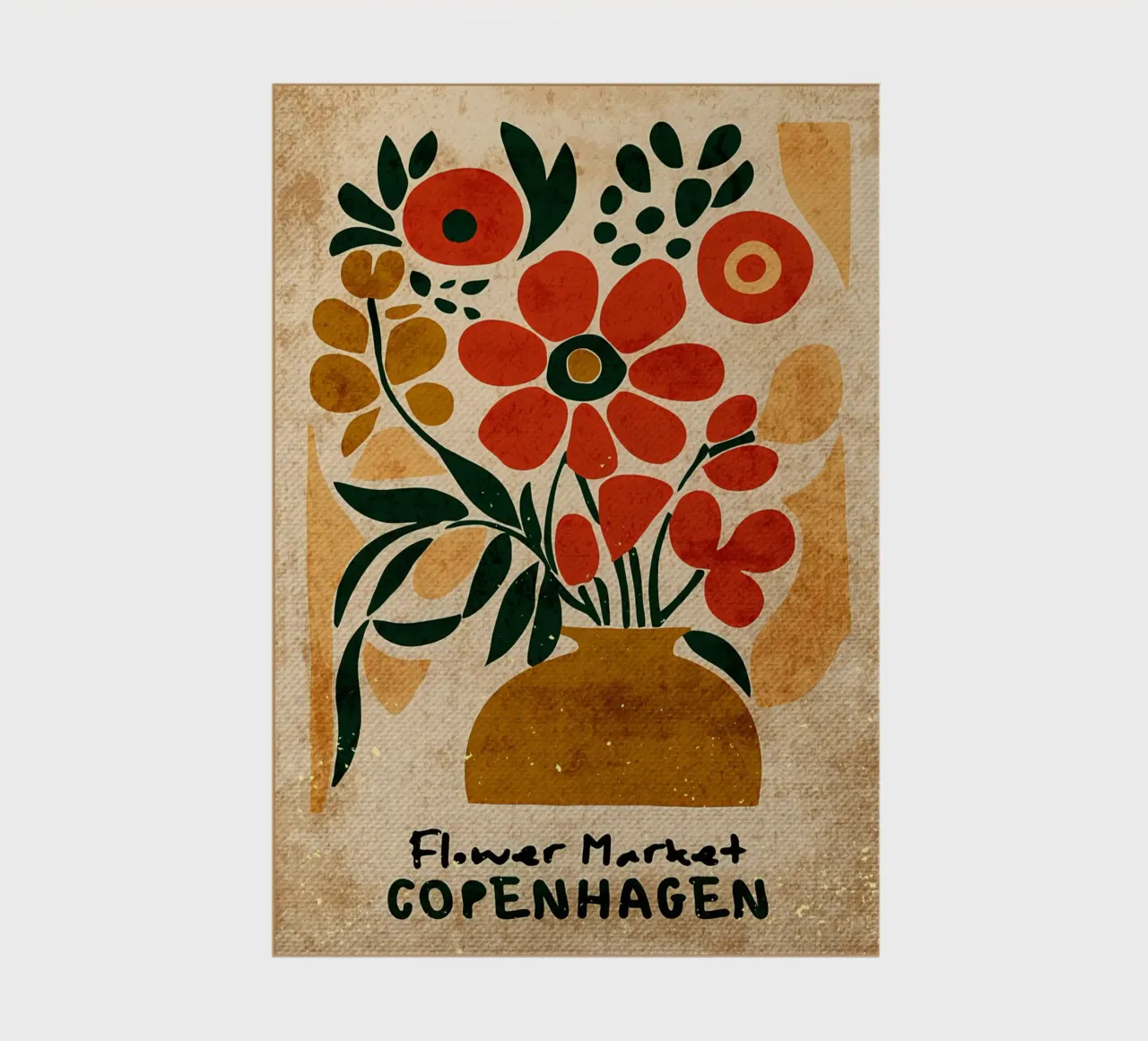 Mercato dei fiori di Copenaghen diario da Modern Geometry