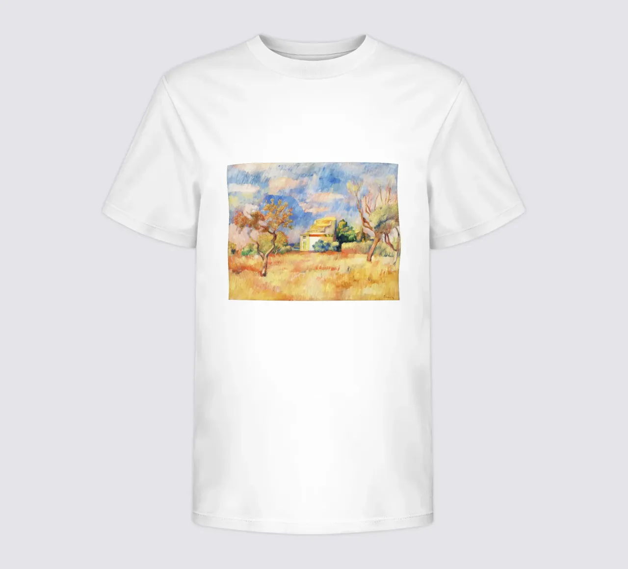 Taubenschlag am Bellevue von Paul Cézanne Kinder T-Shirt von Venus Art