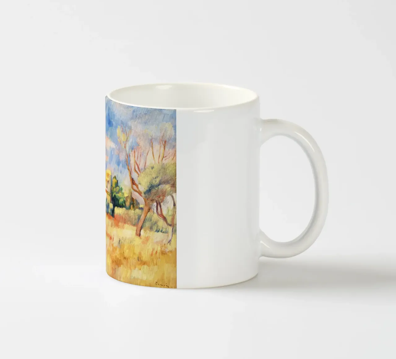 Colombaia a Bellevue di Paul Cézanne tazza in ceramica da Venus Art