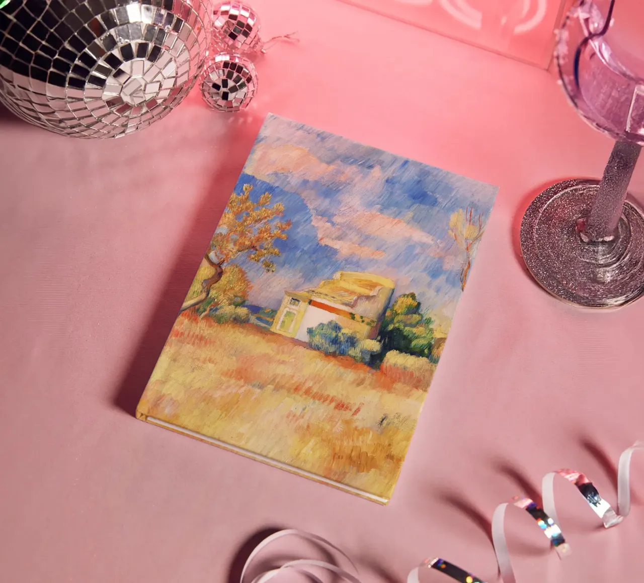 Dovecote at Bellevue by Paul Cézanne notebook by Venus Art
