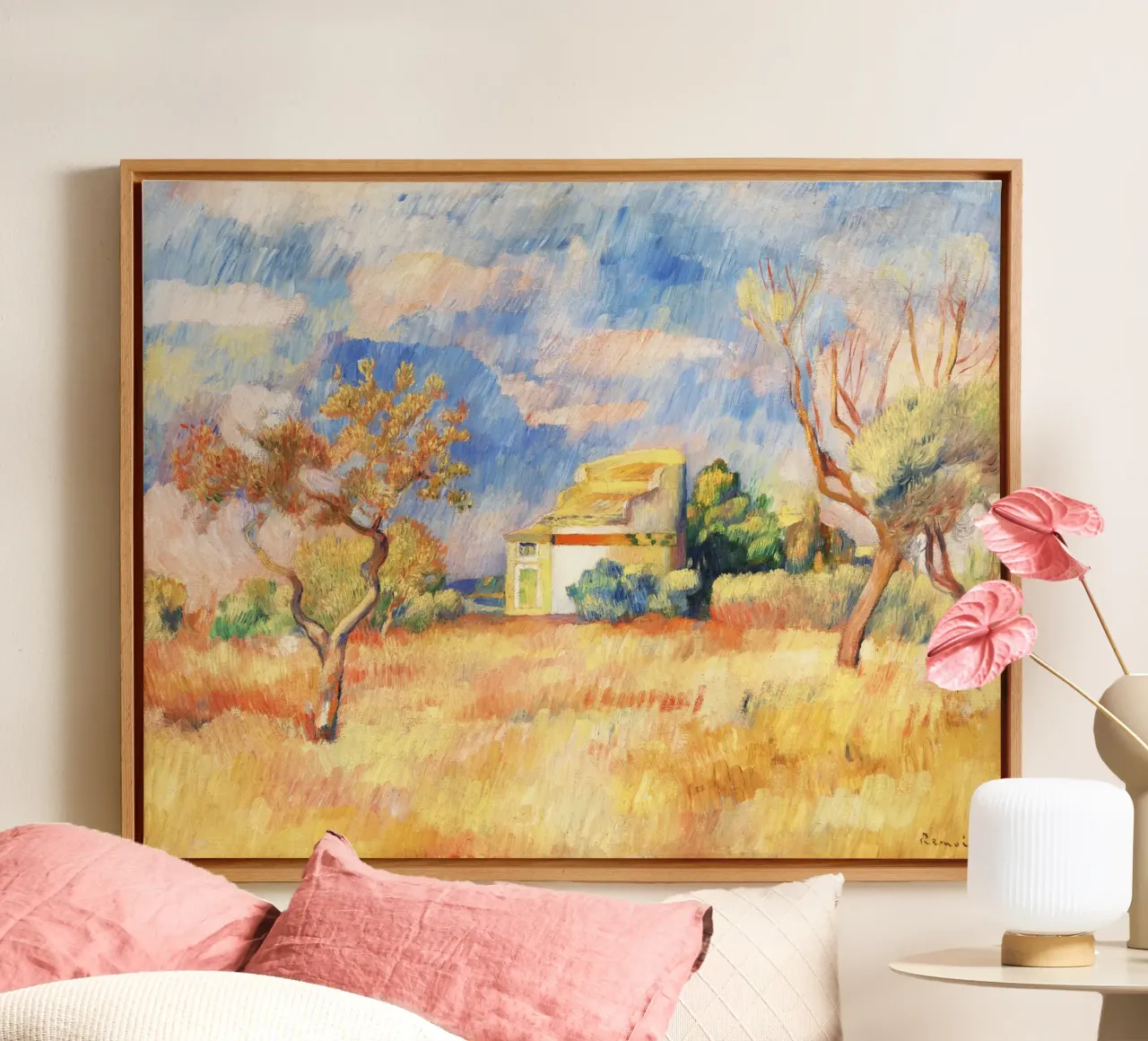 Dovecote at Bellevue by Paul Cézanne canvas by Venus Art