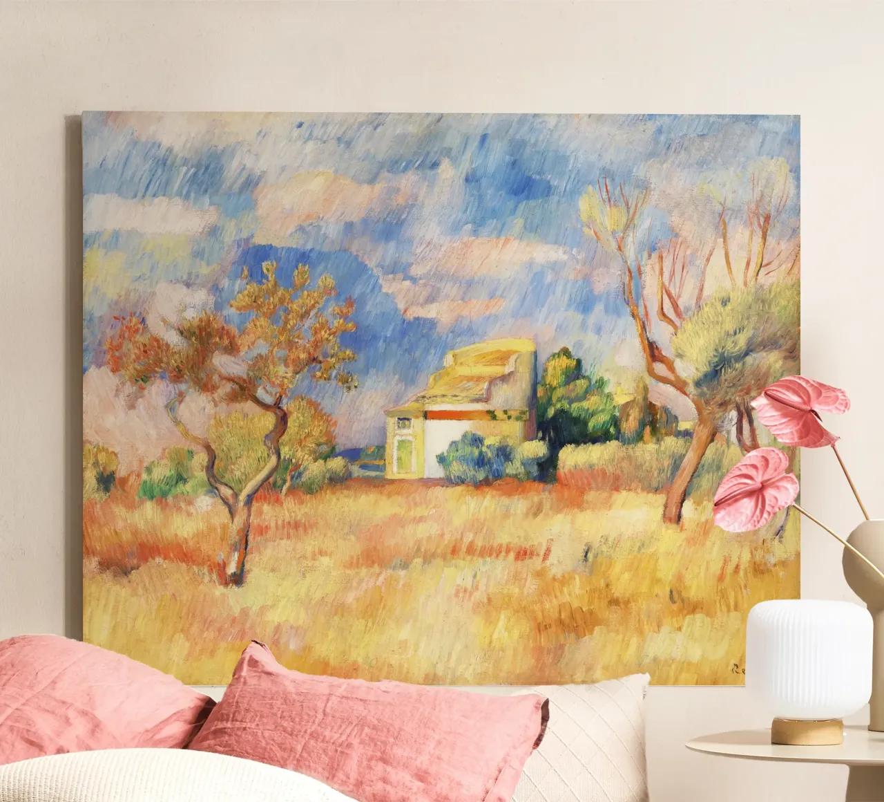 Dovecote at Bellevue by Paul Cézanne canvas by Venus Art