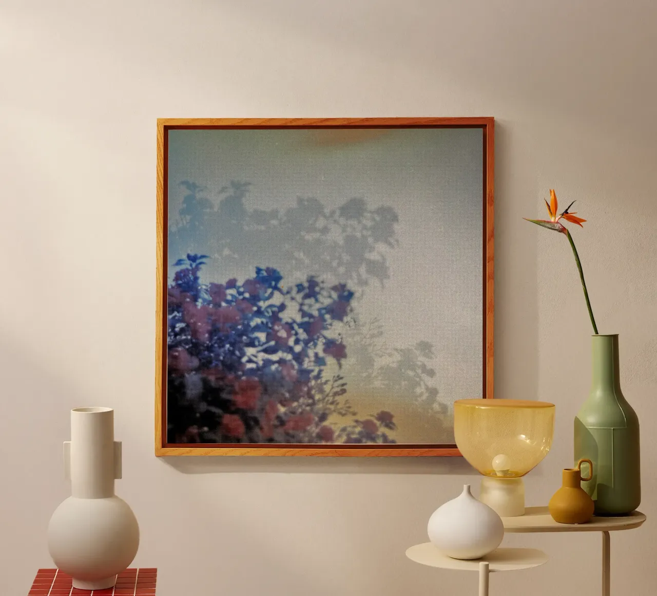 flowers foliage plexiglass da prindy