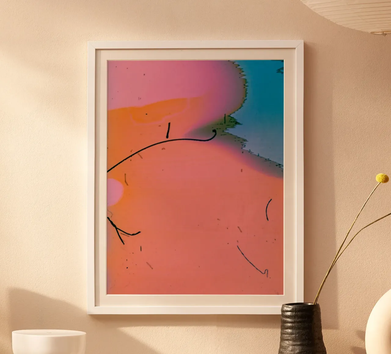 gradient vibrant poster da prindy