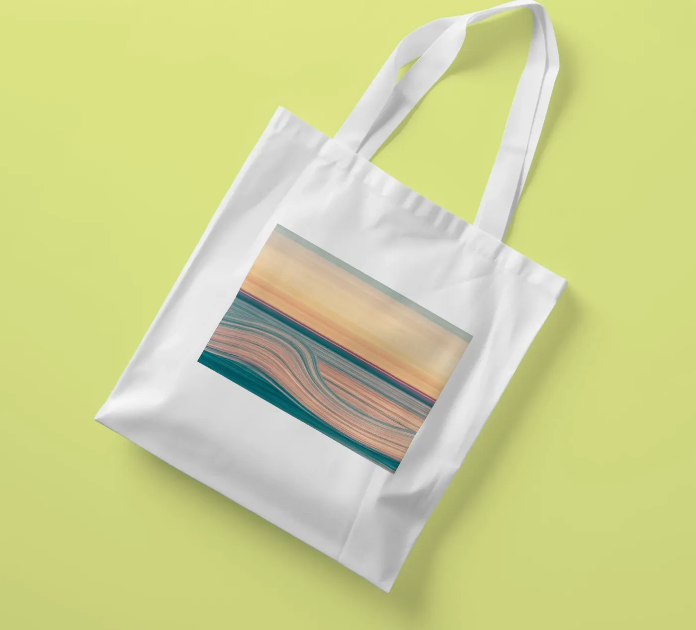 reflection waves tote bag by Histrol