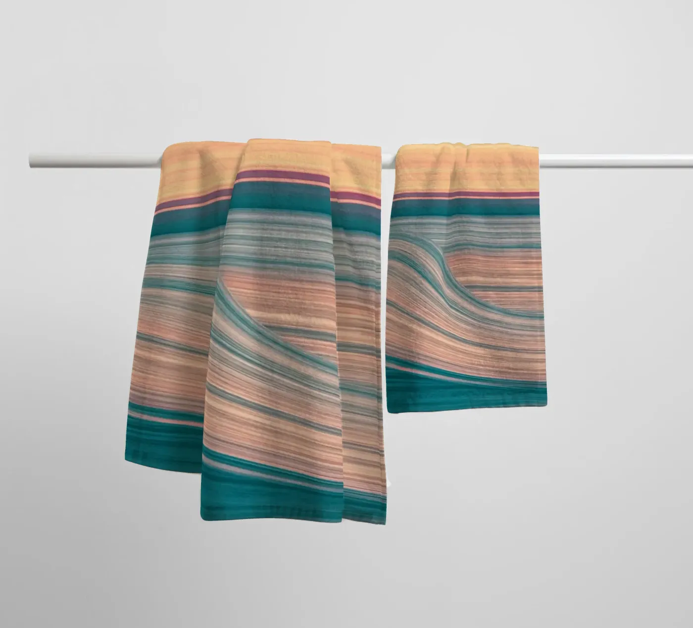 reflection waves badhanddoek van Histrol