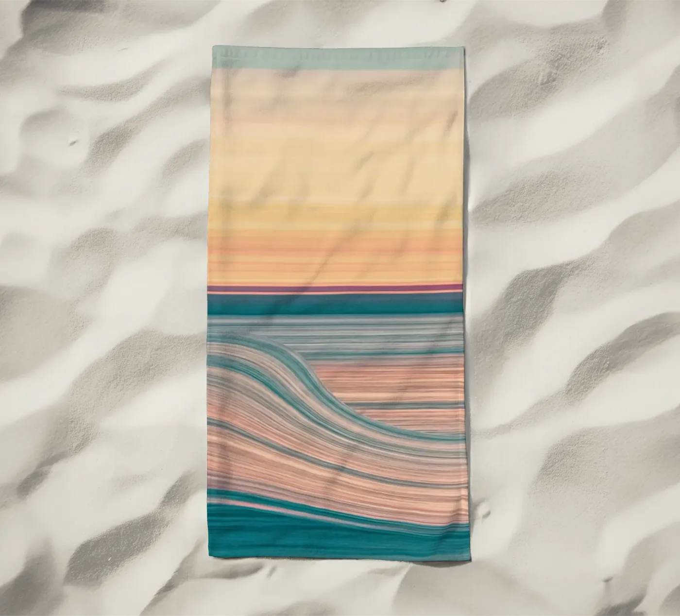 reflection waves Strandtuch von Histrol