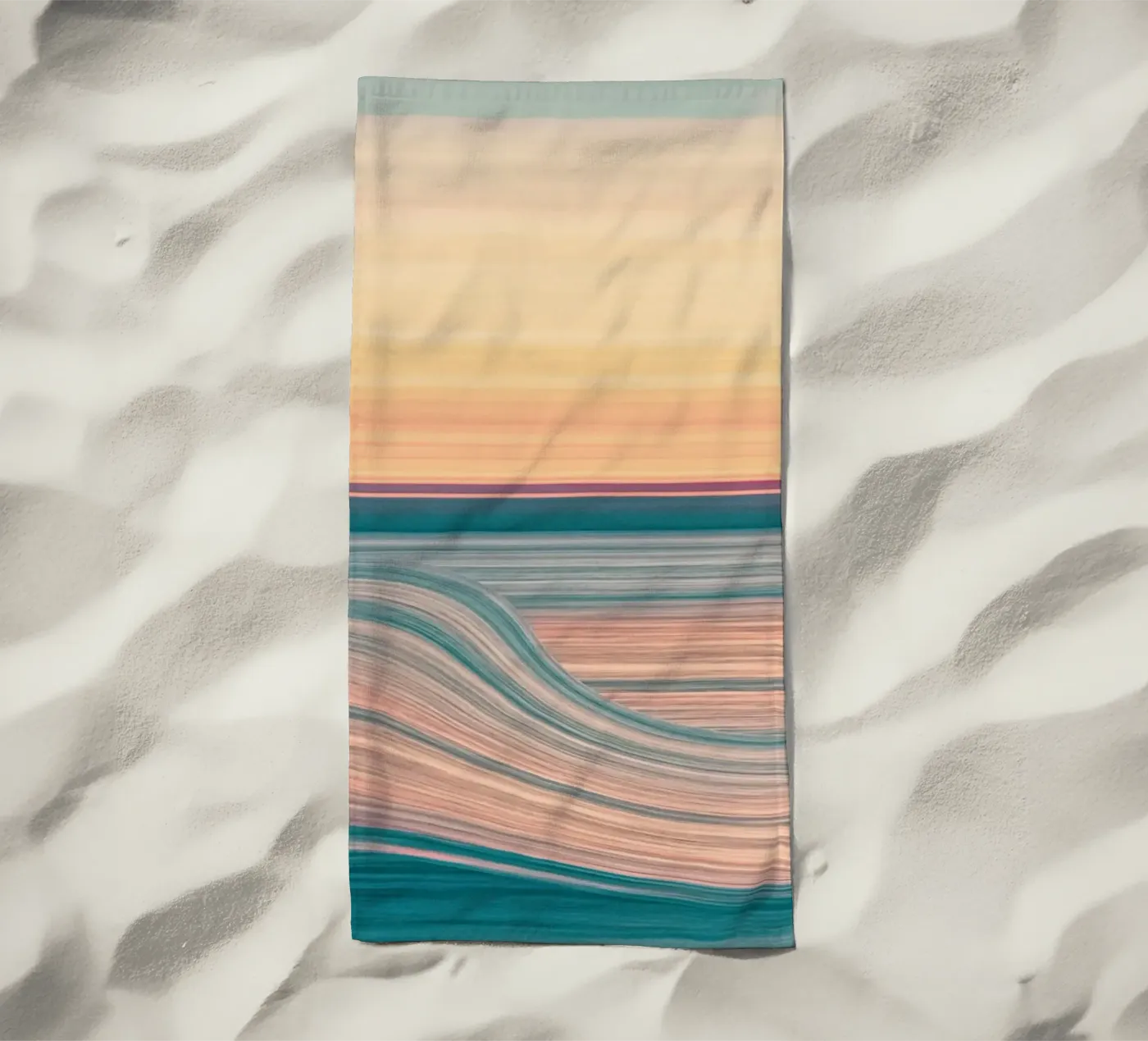 reflection waves Strandtuch von Histrol