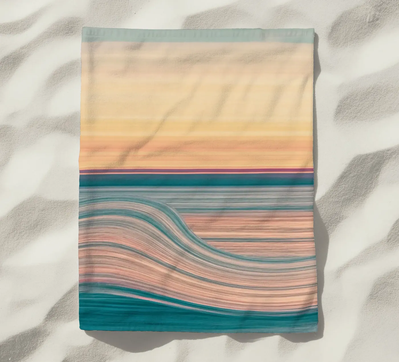 reflection waves Strandtuch von Histrol