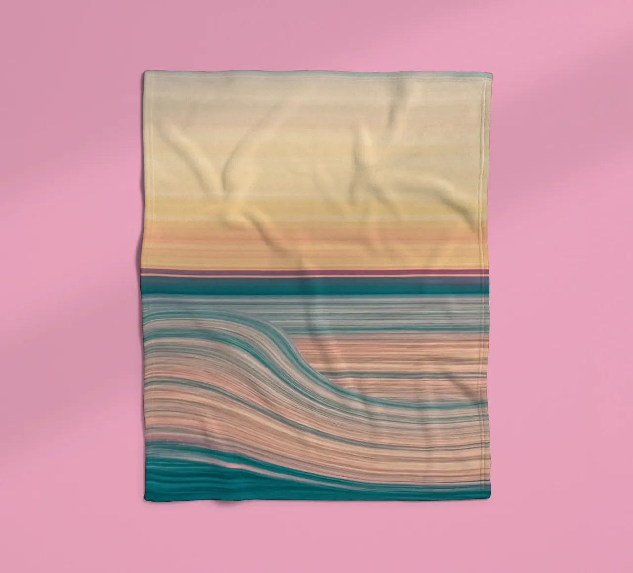 reflection waves fleecedeken van Histrol