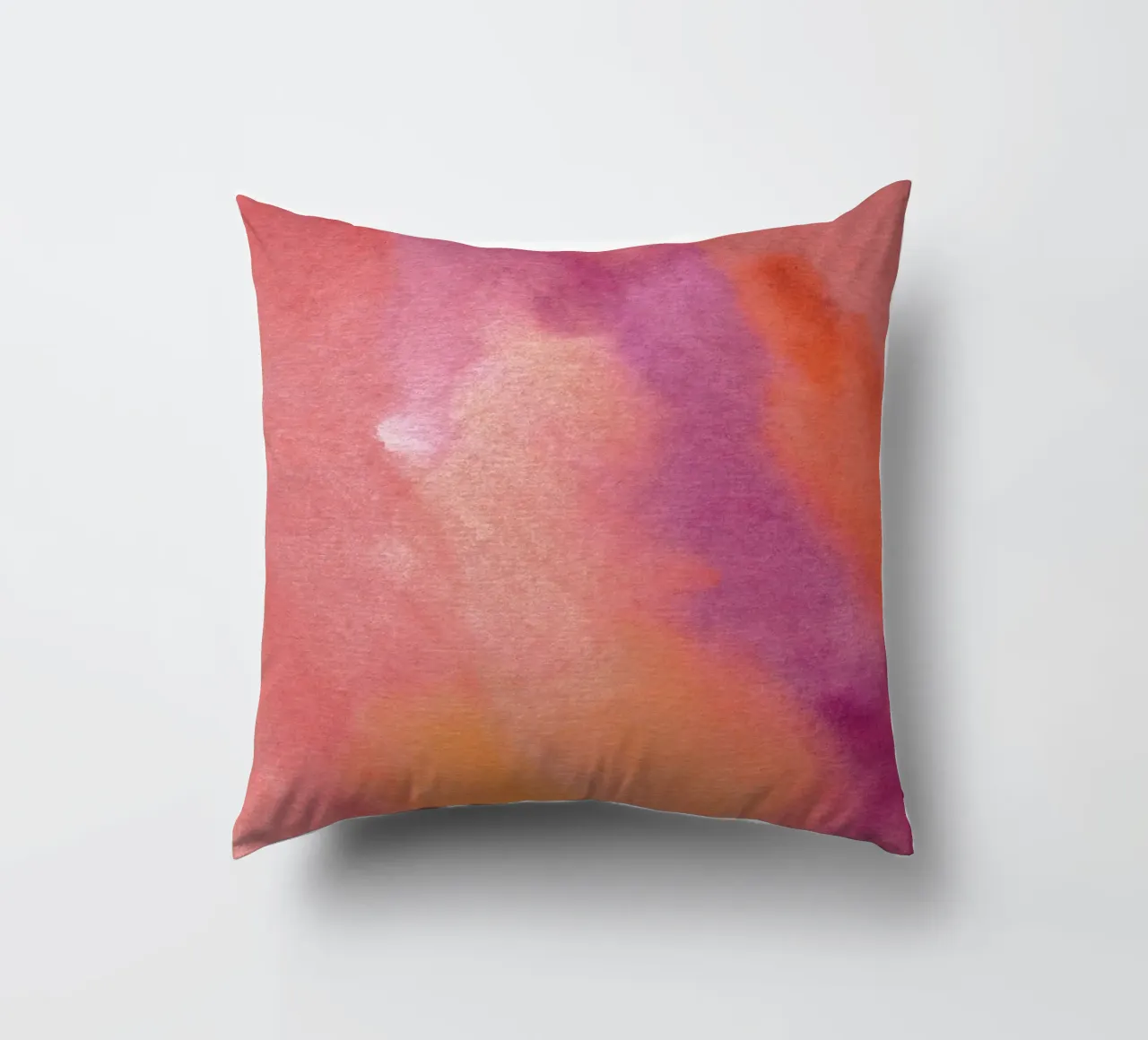 gradient watercolor cuscino da Histrol