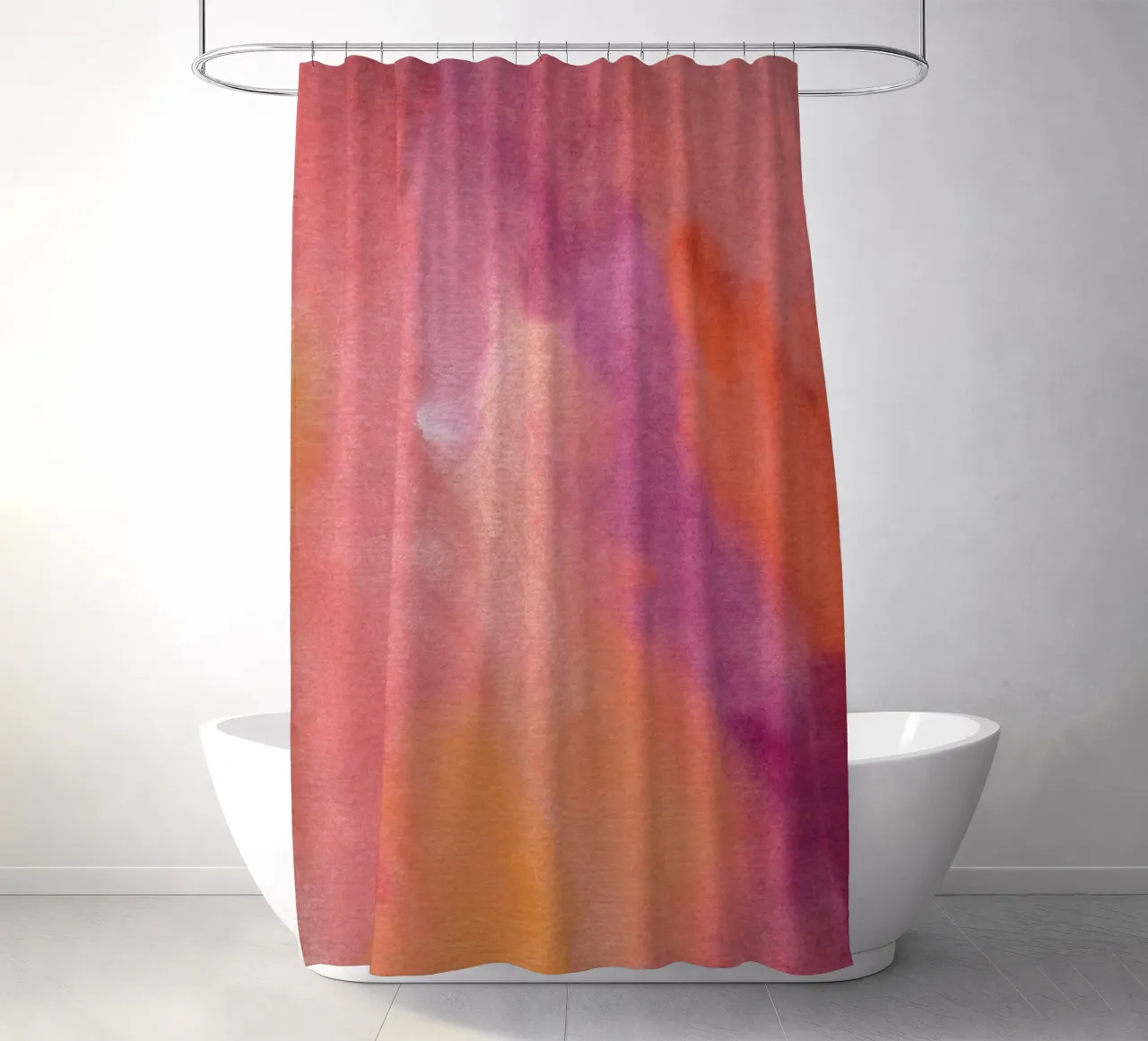 gradient watercolor tenda da doccia da Histrol