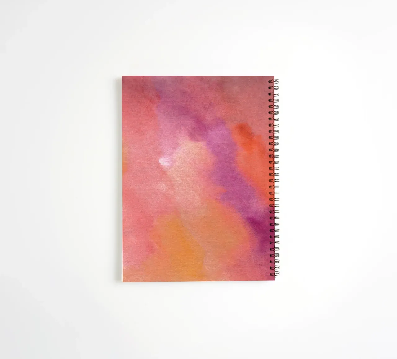 gradient watercolor carnet à spirale de Histrol