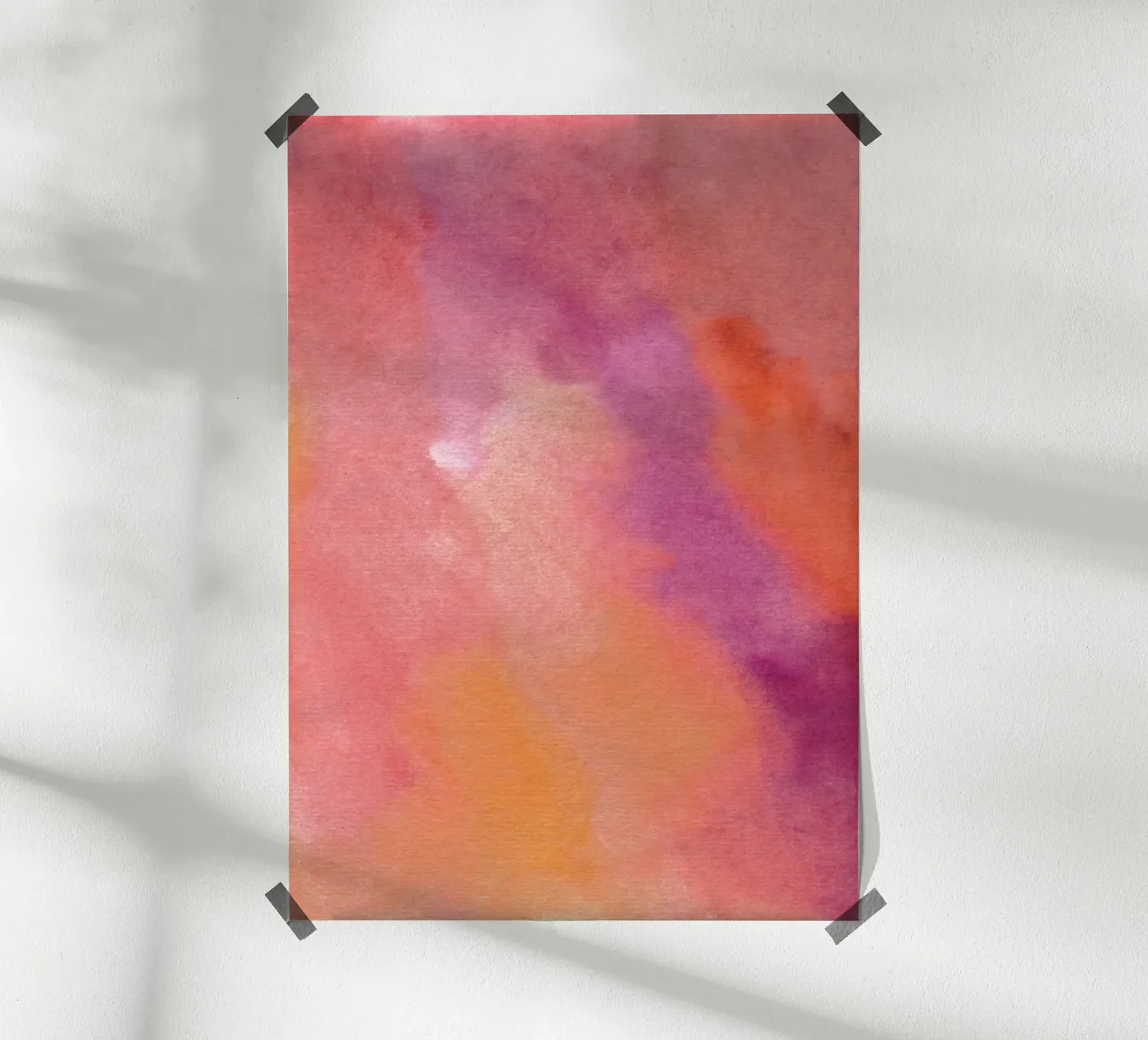gradient watercolor poster da Histrol