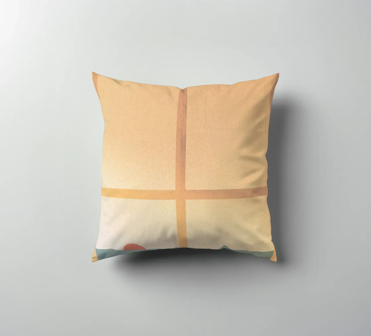 sunset horizon square cuscino da Histrol